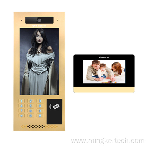 Audio Intercom Multiapartment Door Phone Oem Video Doorbell